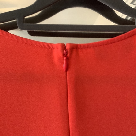 BEBE top size S women’s top. Bright poppy colored. - Picture 6 of 6